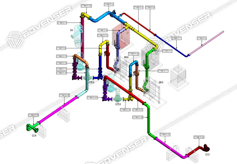 Isometric & Spooling Drawings – Image 1